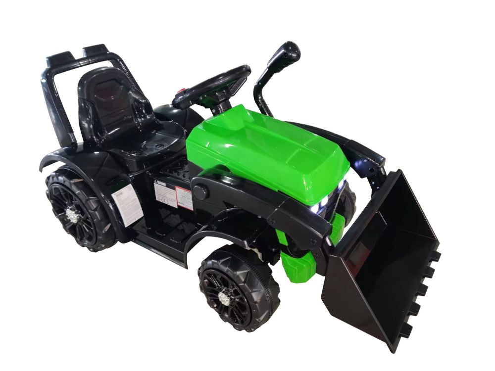 Elektrischer Aufsitztraktor ZP1001B Grün für Kinder ab 3 Jahren