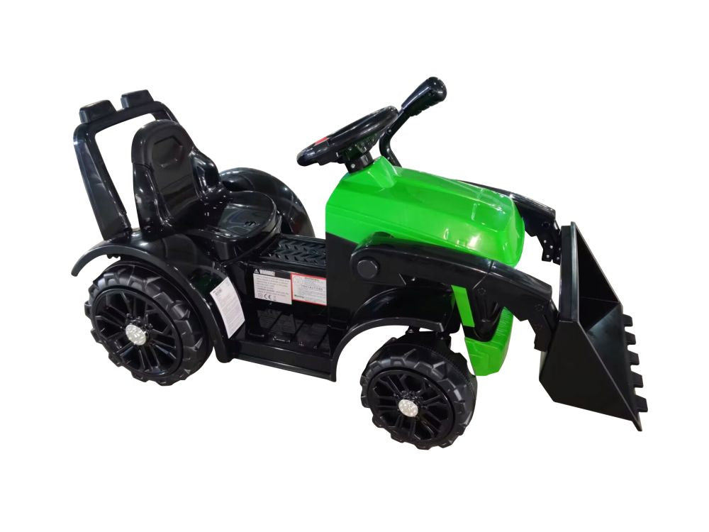 Elektrischer Aufsitztraktor ZP1001B Grün für Kinder ab 3 Jahren