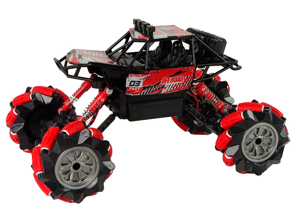 Ferngesteuertes Geländewagen Spielzeugauto R/C 1:14 Rot