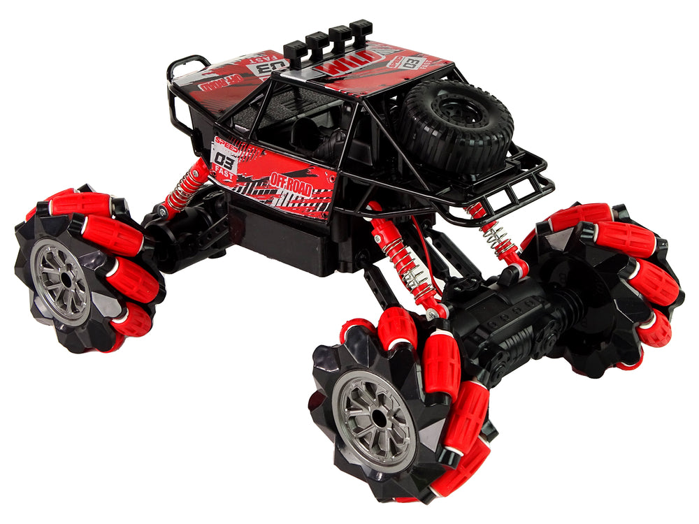 Ferngesteuertes Geländewagen Spielzeugauto R/C 1:14 Rot