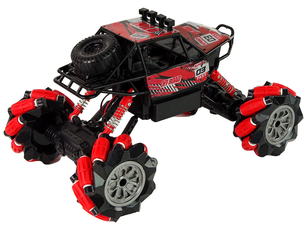 Ferngesteuertes Geländewagen Spielzeugauto R/C 1:14 Rot