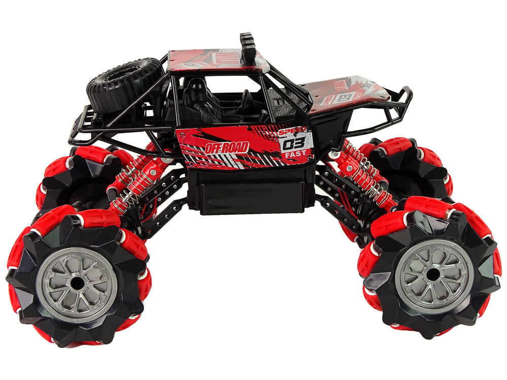Ferngesteuertes Geländewagen Spielzeugauto R/C 1:14 Rot