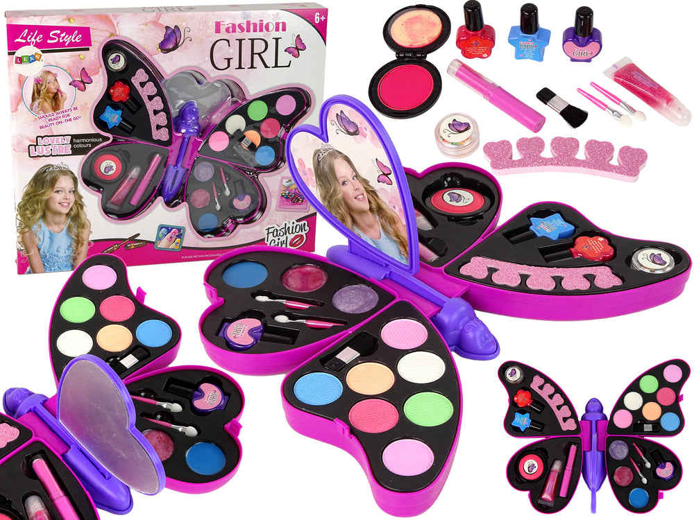 Make-up-Set Lila Schmetterlingslidschatten