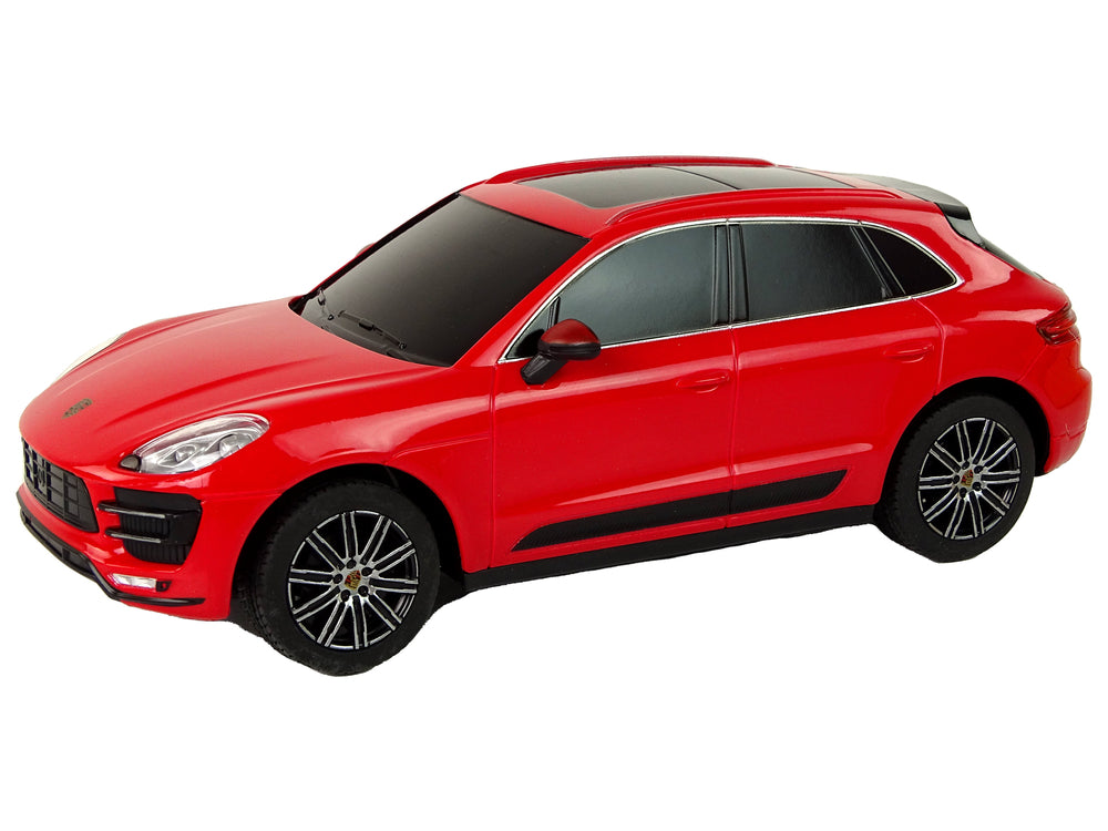 Ferngesteuertes Spielzeugauto Porsche Macan Turbo 1:24 Rastar Rot