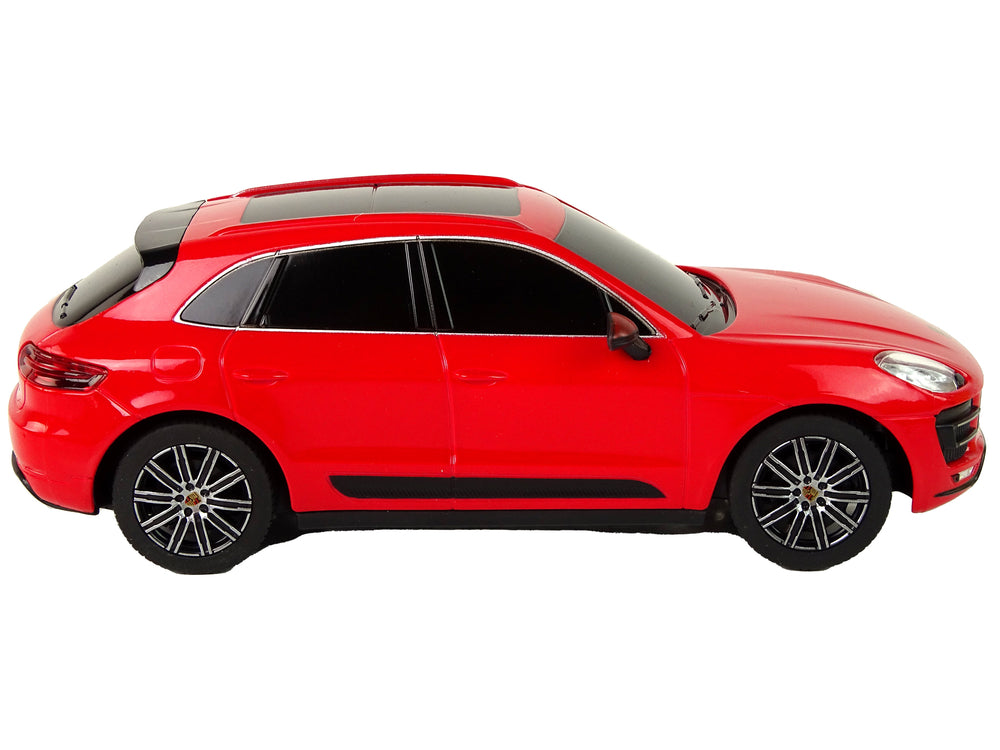 Ferngesteuertes Spielzeugauto Porsche Macan Turbo 1:24 Rastar Rot