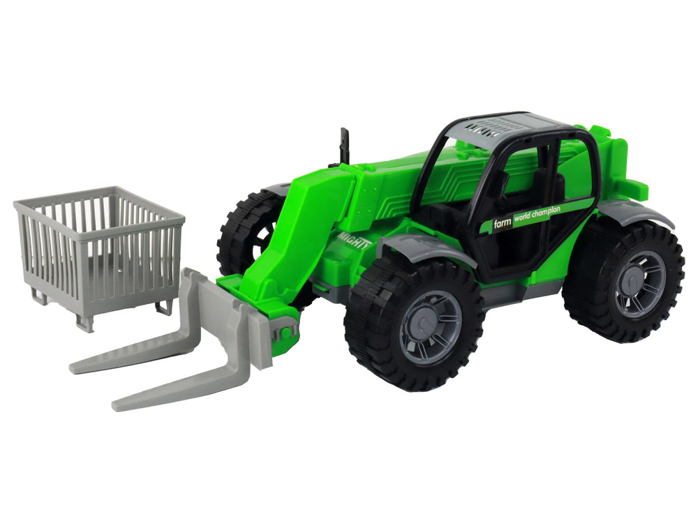 Landwirtschaftliches Fahrzeug, Traktor, grüner Kran, landwirtschaftliche Maschine