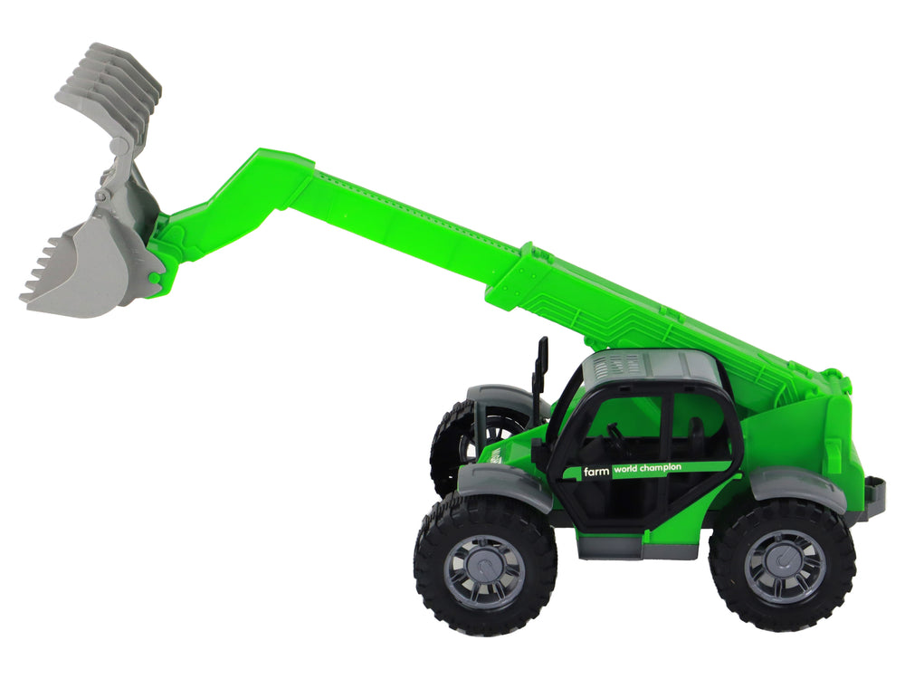 Landwirtschaftliches Fahrzeug, Traktor, grüner Kran, landwirtschaftliche Maschine