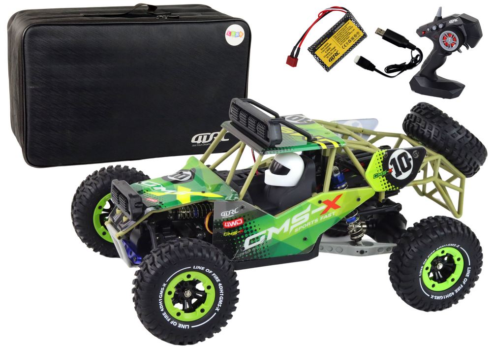 Ferngesteuertes Geländewagen 4D-H1 RC-Auto Grün 4x4