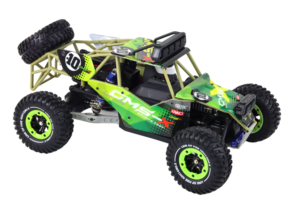 Ferngesteuertes Geländewagen 4D-H1 RC-Auto Grün 4x4