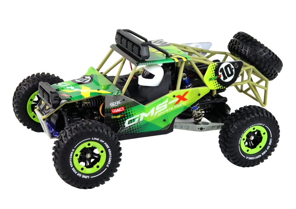 Ferngesteuertes Geländewagen 4D-H1 RC-Auto Grün 4x4