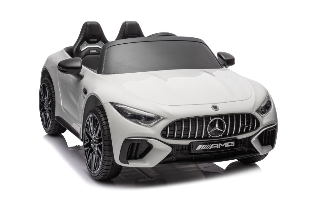 Elektro Kinderauto Mercedes AMG SL63 Weiß