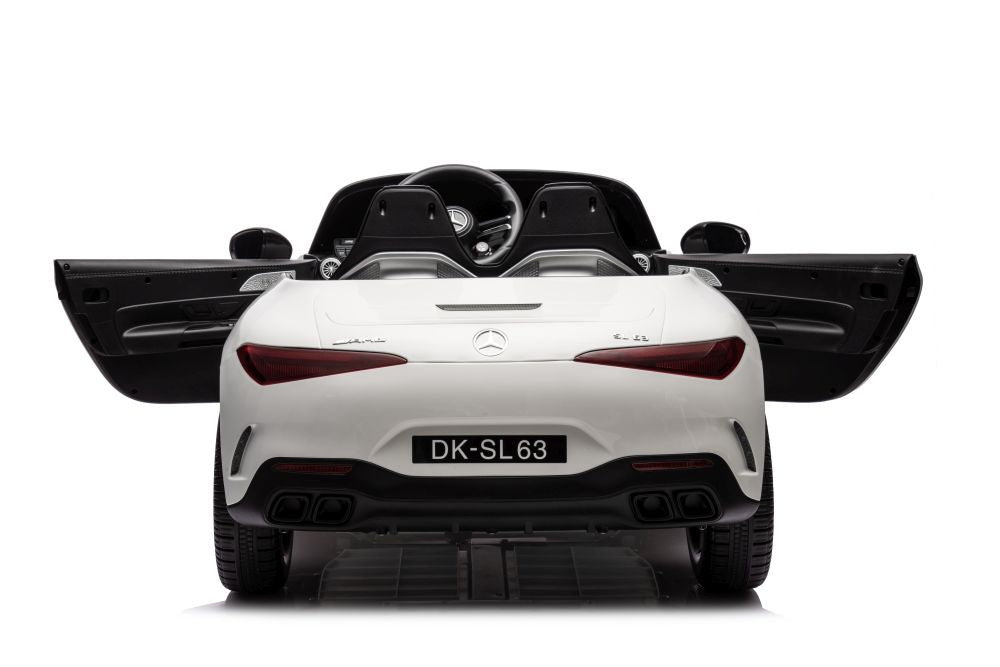 Elektro Kinderauto Mercedes AMG SL63 Weiß