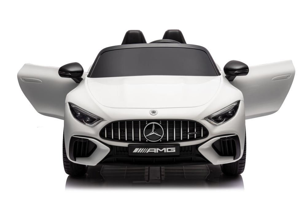 Elektro Kinderauto Mercedes AMG SL63 Weiß