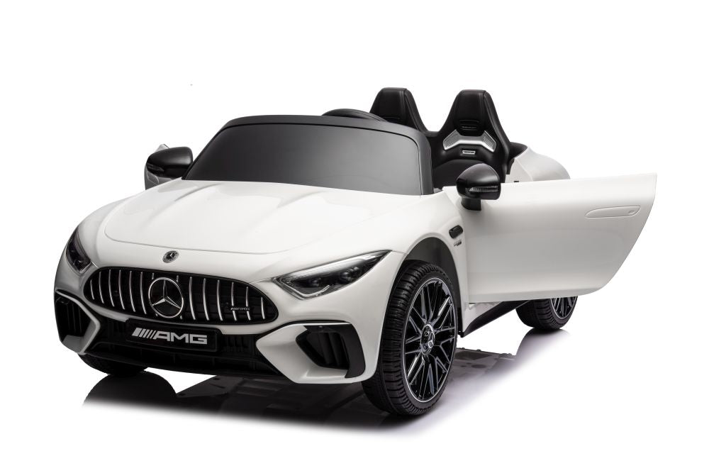 Elektro Kinderauto Mercedes AMG SL63 Weiß