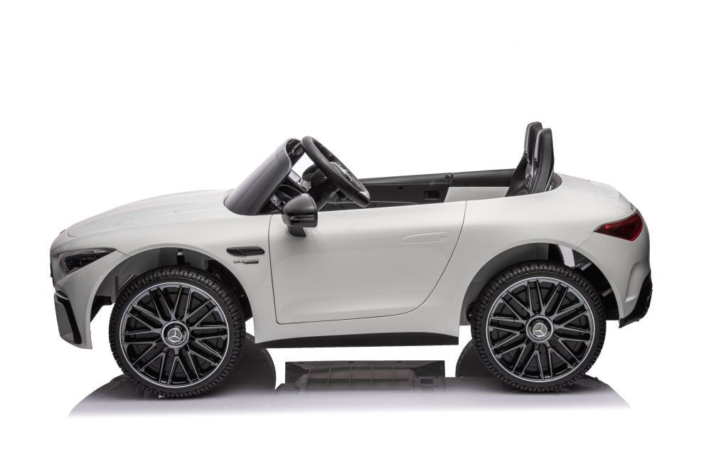 Elektro Kinderauto Mercedes AMG SL63 Weiß