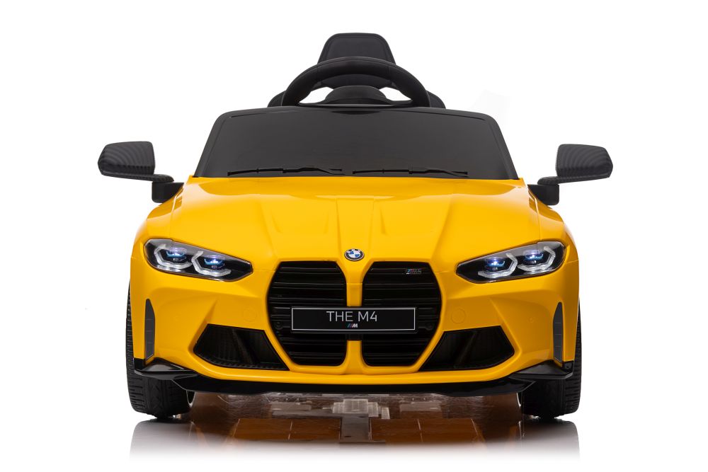 Elektro Kindermotorrad BMW M4 Gelb