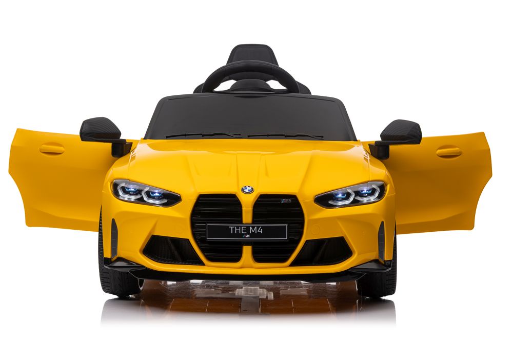 Elektro Kindermotorrad BMW M4 Gelb
