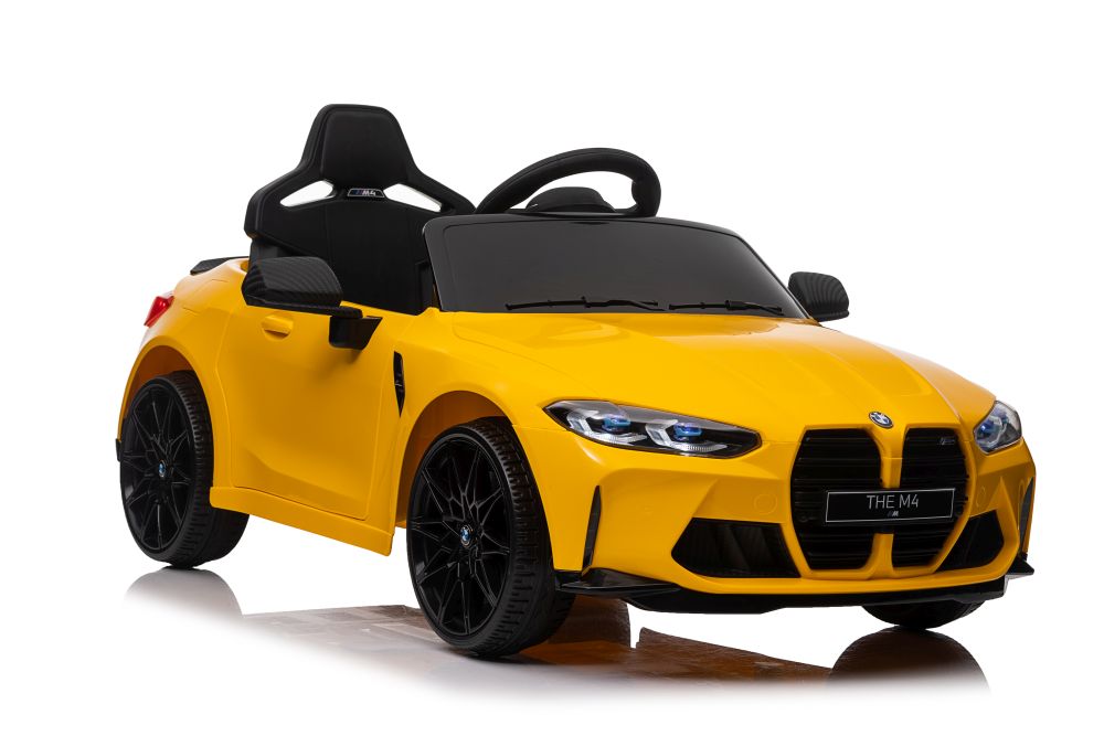 Elektro Kindermotorrad BMW M4 Gelb