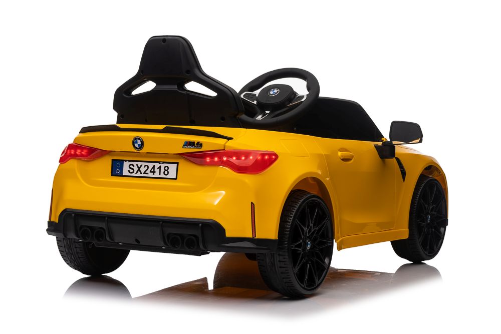 Elektro Kindermotorrad BMW M4 Gelb