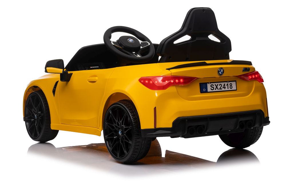 Elektro Kindermotorrad BMW M4 Gelb