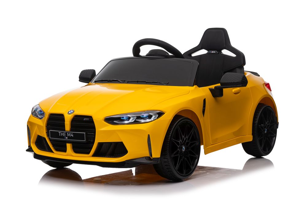 Elektro Kindermotorrad BMW M4 Gelb