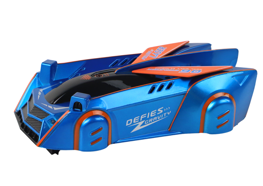 Sportwagen Mit Blauem Laser Für Wände Und Decke