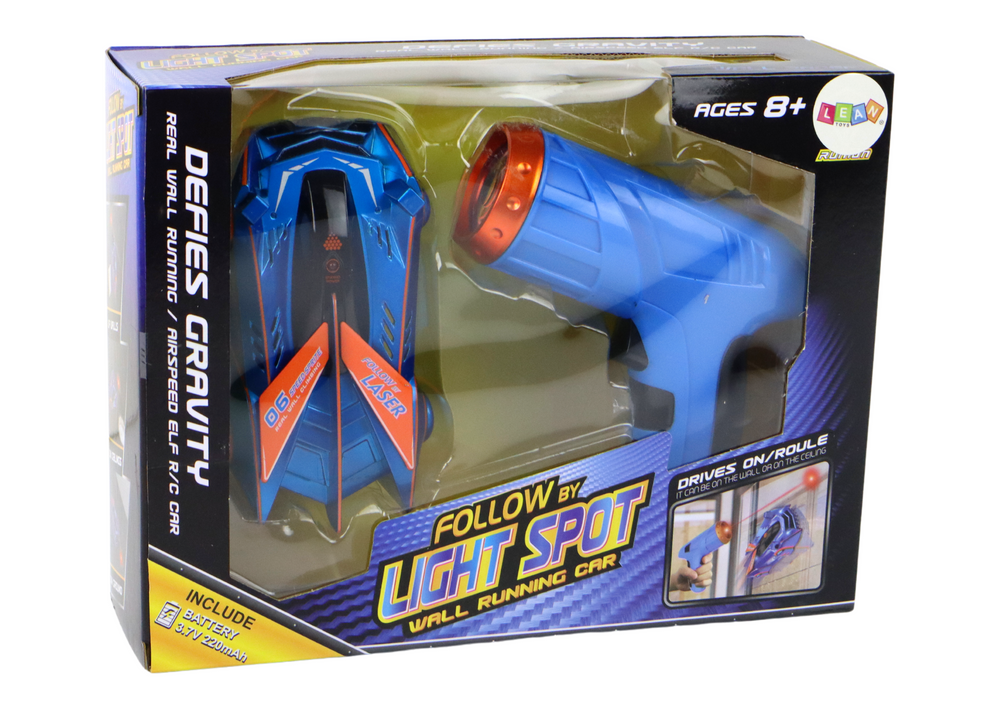 Sportwagen Mit Blauem Laser Für Wände Und Decke