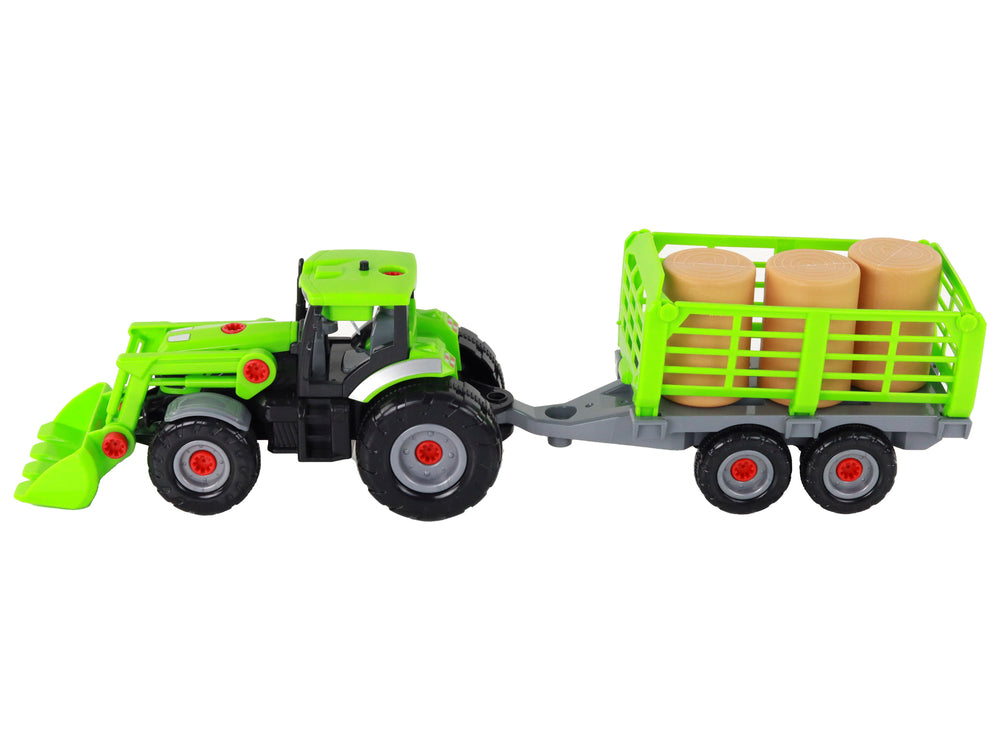 Traktor-Traktor zum Selbermachen mit Sattelauflieger-Landmaschinen-Schraubendreher