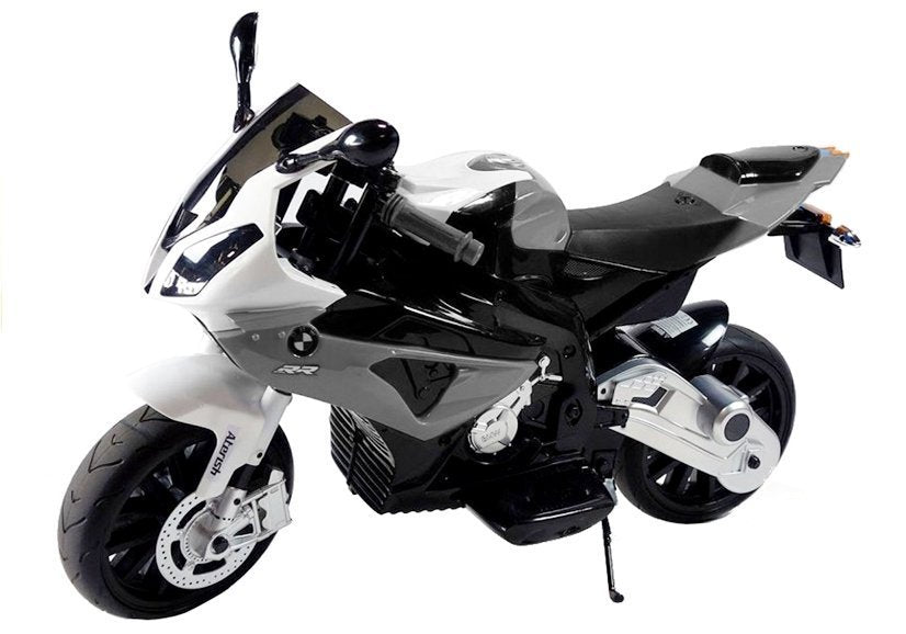 Elektro Kindermotorrad BMW S1000RR Silbern 24V