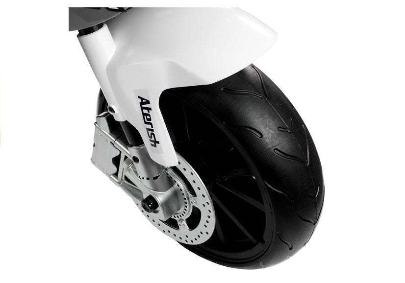 Elektro Kindermotorrad BMW S1000RR Silbern 24V