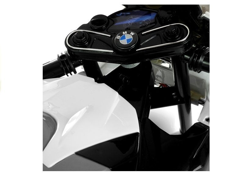 Elektro Kindermotorrad BMW S1000RR Silbern 24V