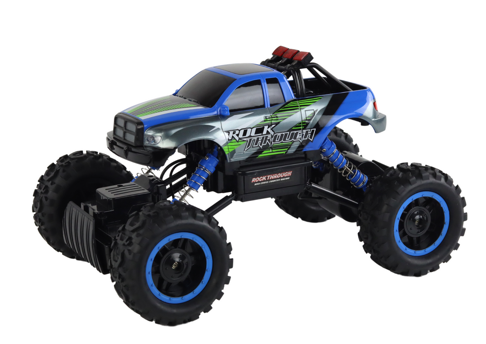 Ferngesteuertes Spielzeugauto Offroad 1:14 2,4G Blau