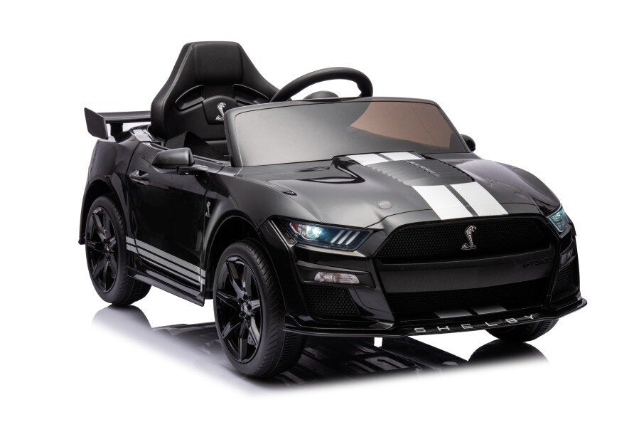 Elektro Kinderfahrzeug Ford Mustang GT500 Shelby Schwarz