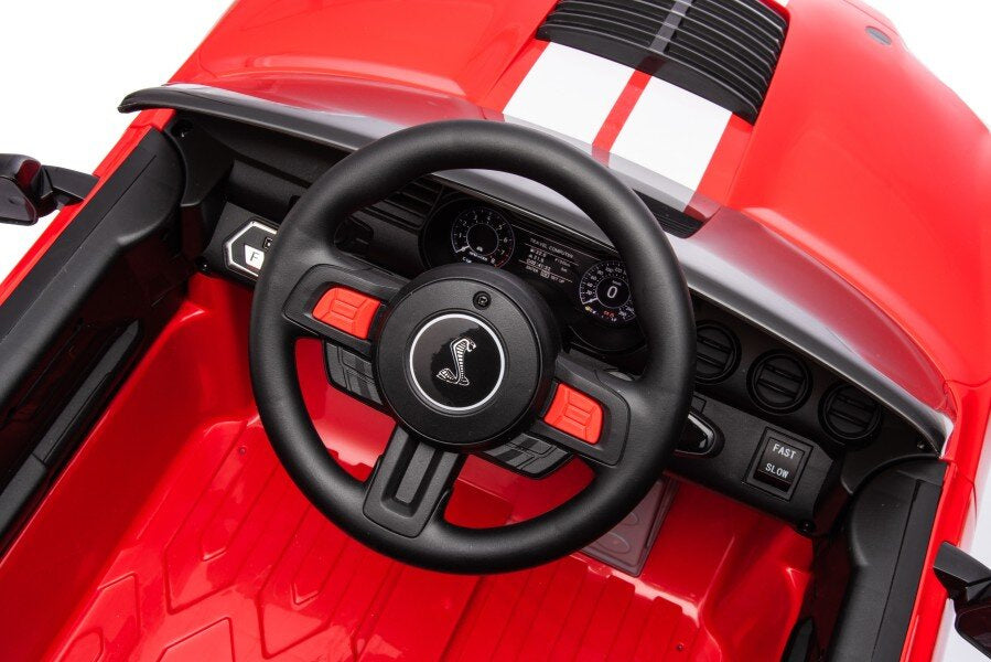 Batteriebetriebenes Fahrzeug Ford Mustang GT500 Shelby Rot