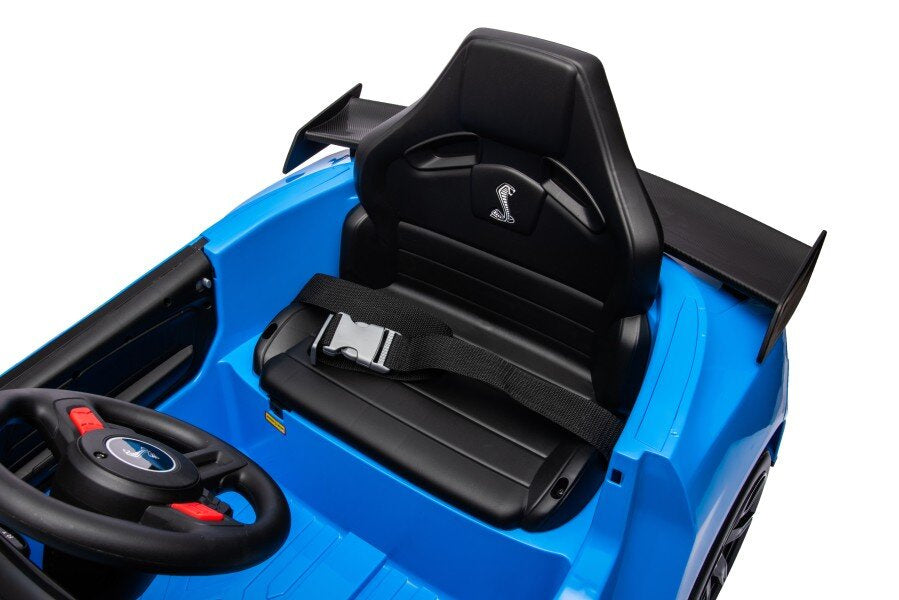 Batteriebetriebenes Fahrzeug Ford Mustang GT500 Shelby Blau 12V