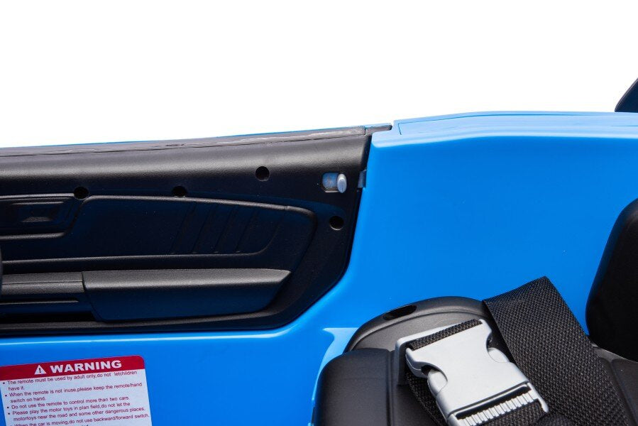 Batteriebetriebenes Fahrzeug Ford Mustang GT500 Shelby Blau 12V