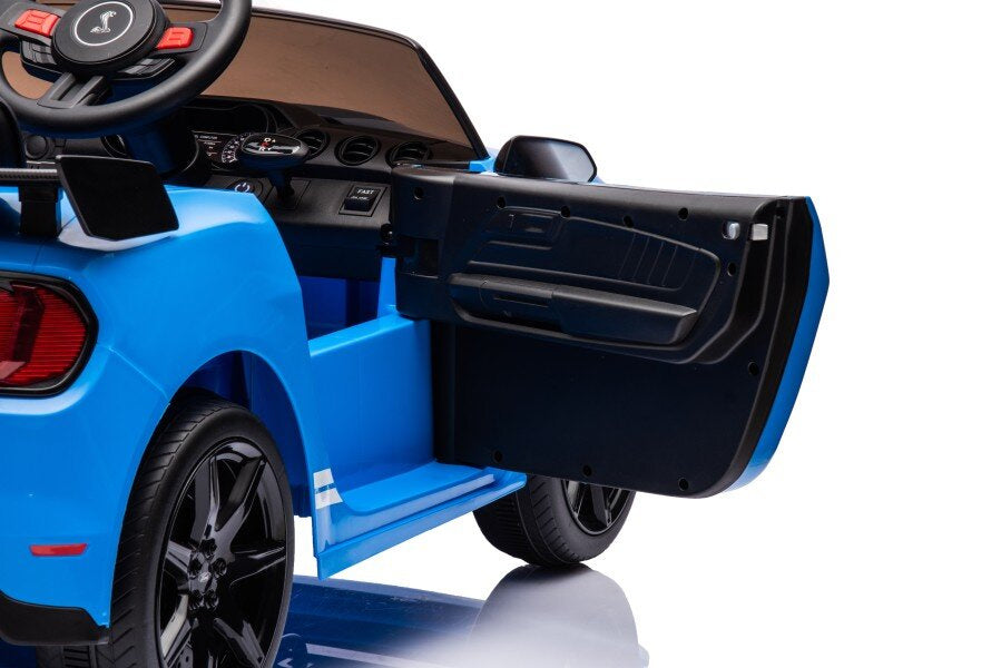 Batteriebetriebenes Fahrzeug Ford Mustang GT500 Shelby Blau 12V