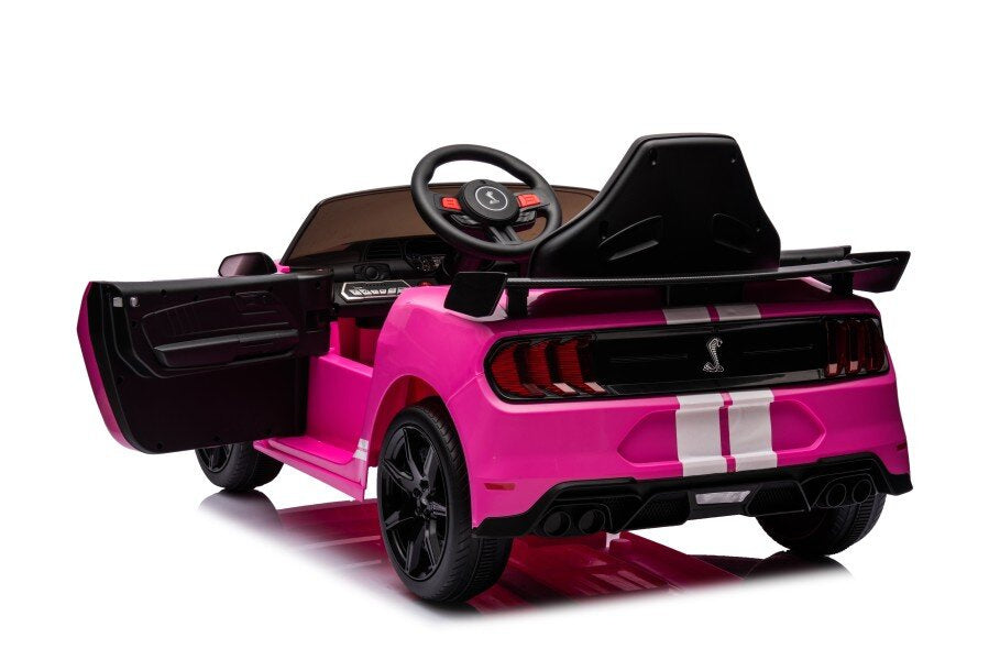 Elektro Kinderfahrzeug Ford Mustang GT500 Shelby Rosa