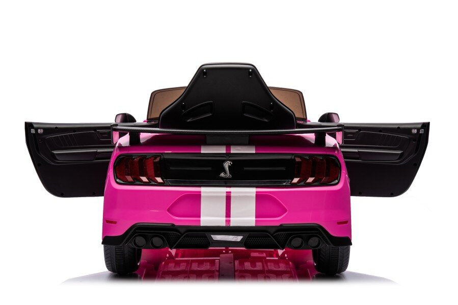 Elektro Kinderfahrzeug Ford Mustang GT500 Shelby Rosa