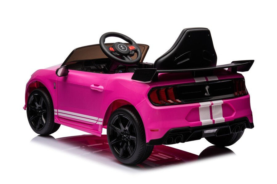 Elektro Kinderfahrzeug Ford Mustang GT500 Shelby Rosa