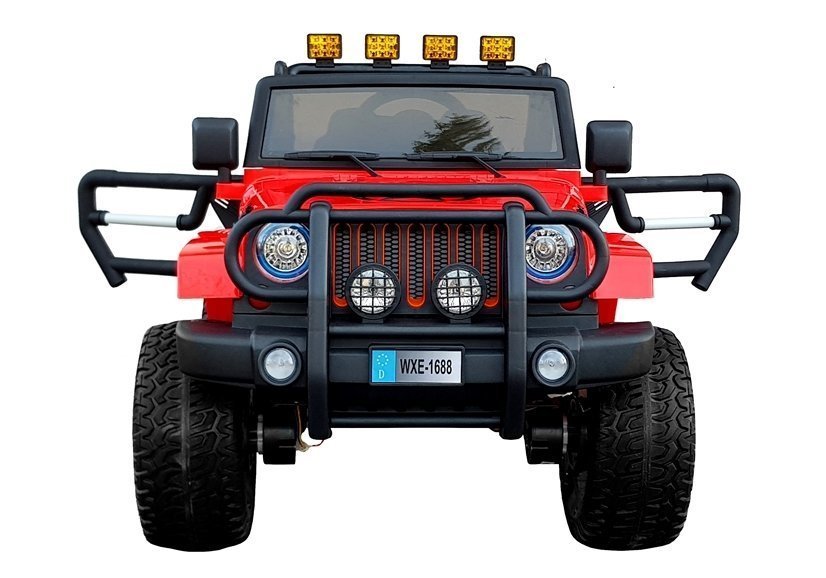 Elektroauto WXE-1688 4x4 Rot für Kinder ab 3 Jahren