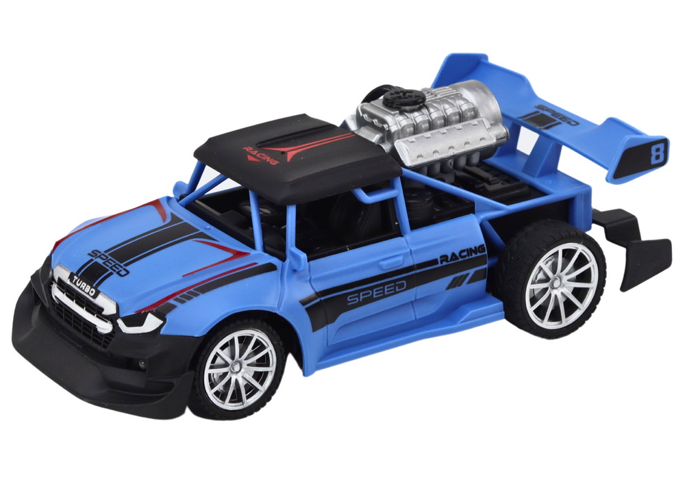 Ferngesteuertes Spielzeugauto 1:20 Mit Raucheffekt Und Blauen Lichtern