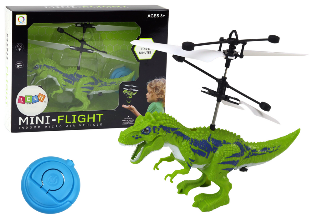Fliegender Dinosaurier Handgesteuerter Hubschrauber Grün Spielzeug