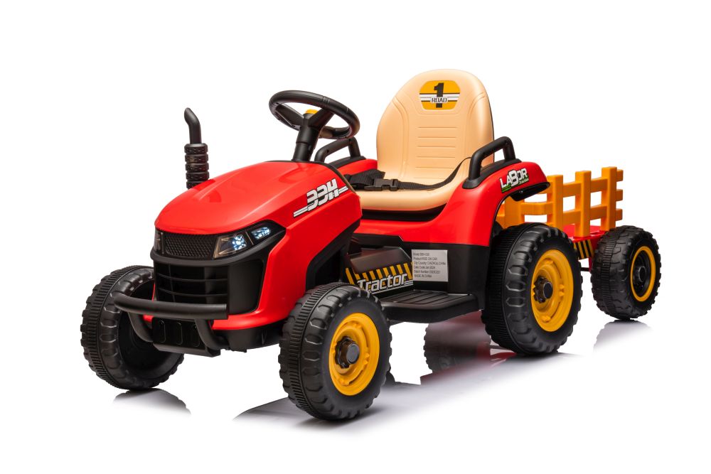 BBH-030 Red Battery Tractor