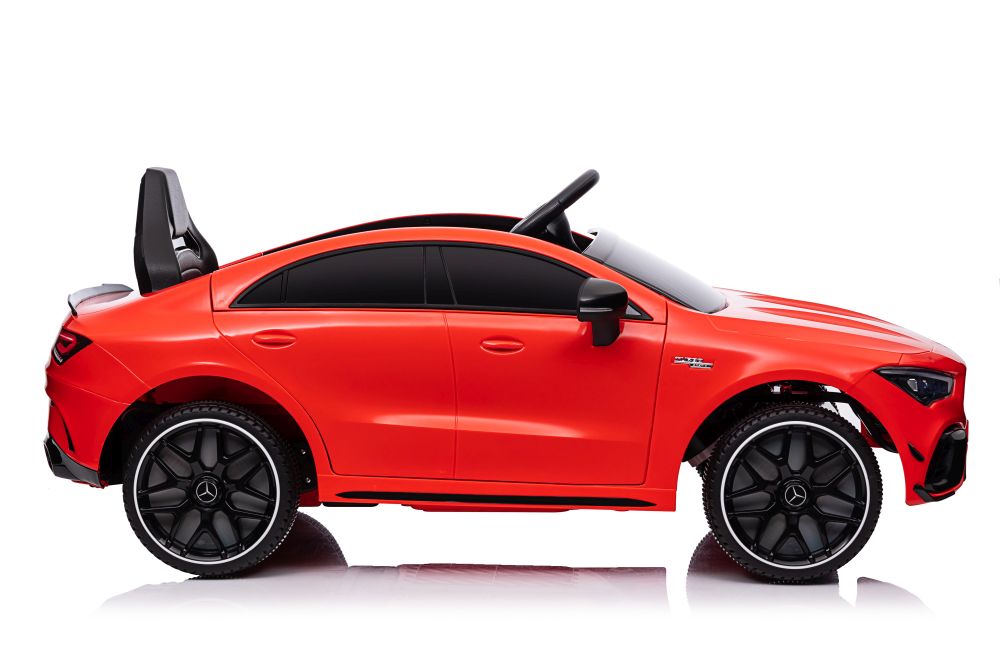 Elektro Kindermotorrad Mercedes CLA 45s Rot AMG 4x4