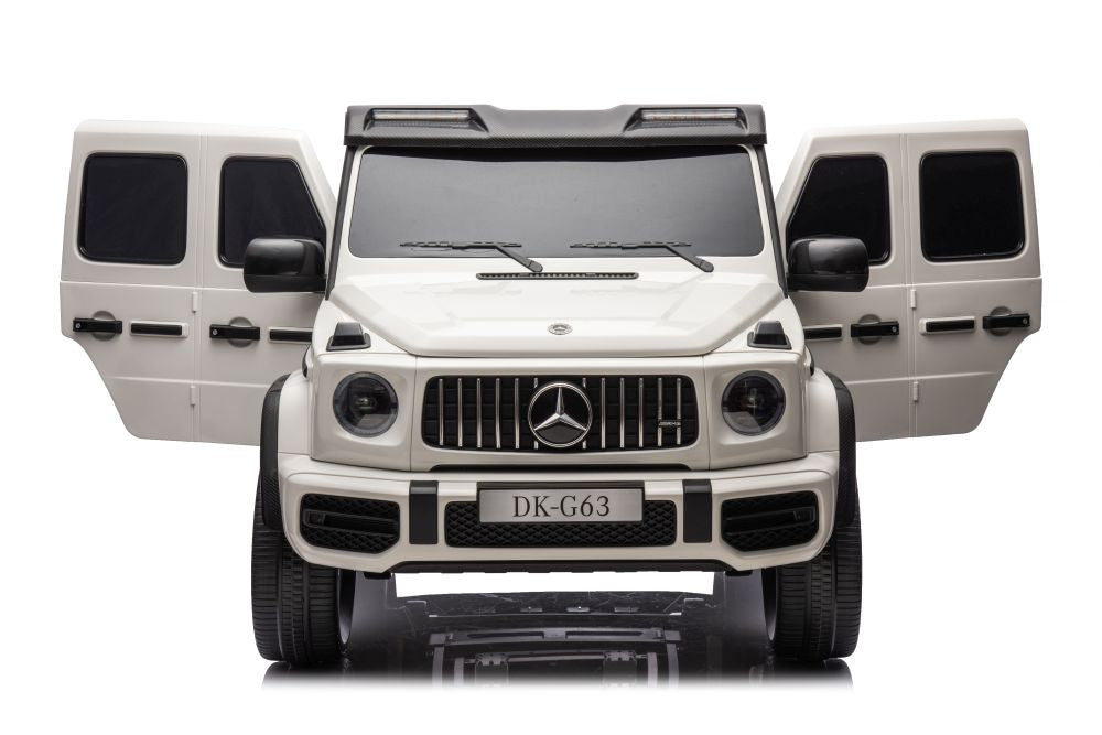 Elektro Kinderauto Mercedes G63 XXL Weiß 4x4