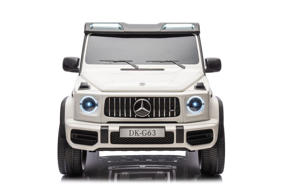 Elektro Kinderauto Mercedes G63 XXL Weiß 4x4