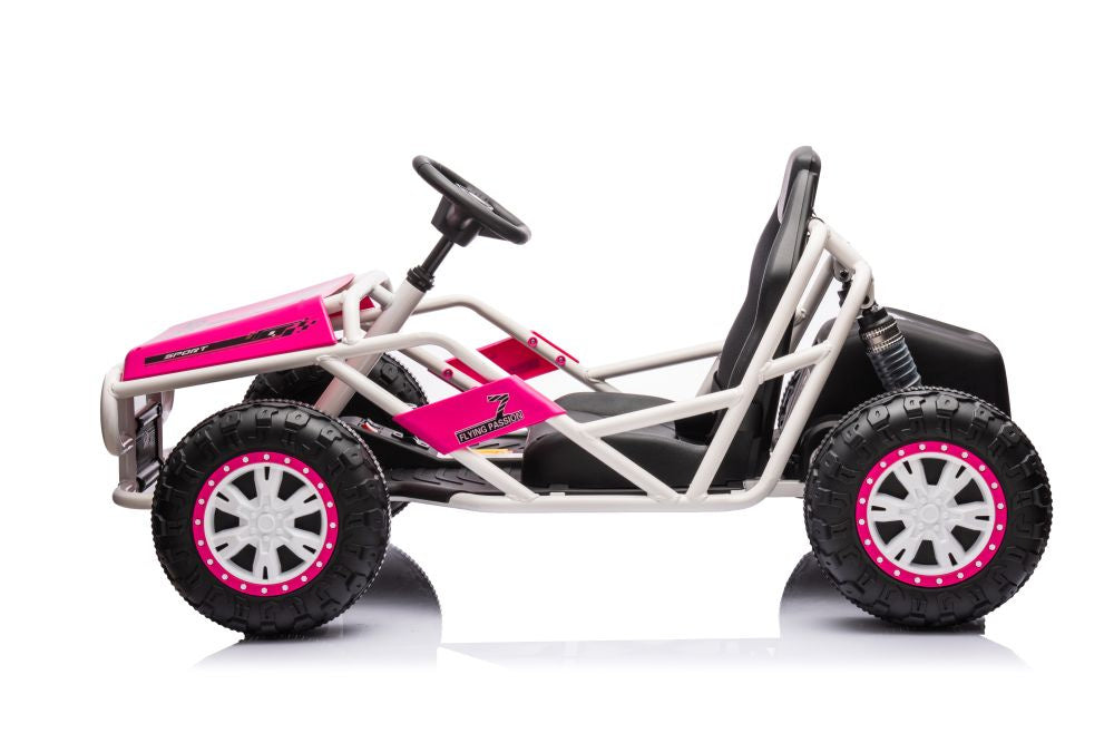 Batterie Auto Buggy A8812 Rosa 24V