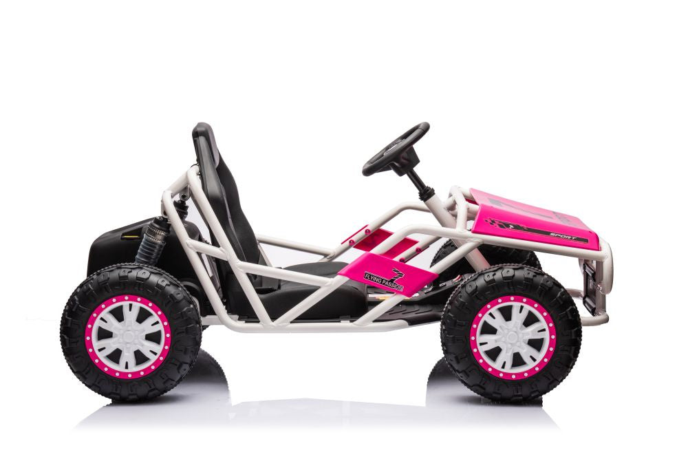 Batterie Auto Buggy A8812 Rosa 24V