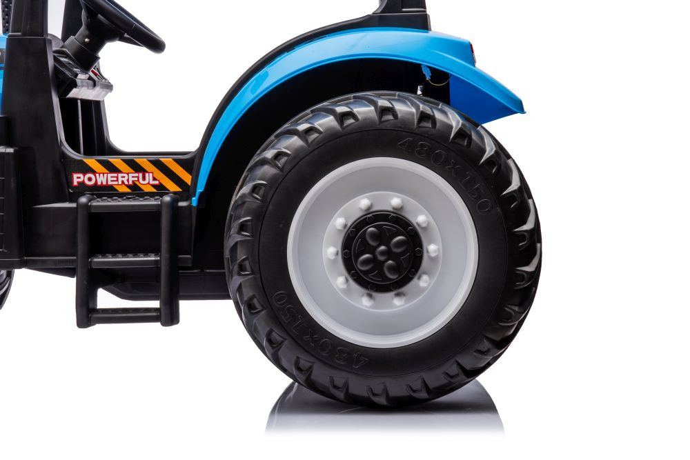 Elektro Kindertraktor A011 24V Blau